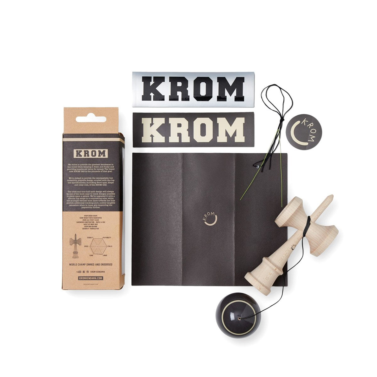 KROM GAS CHARCOAL